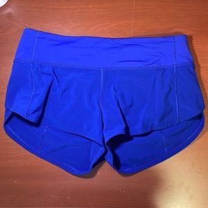 Lululemon Low rise Speed Up Shorts 2.5” inseam